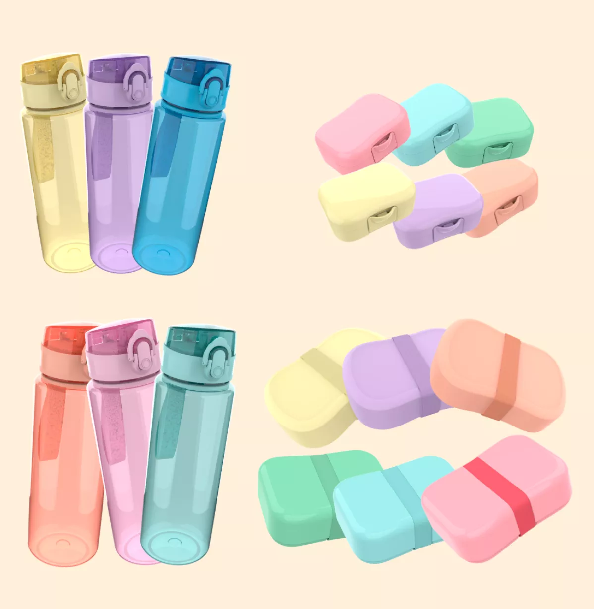 Pastel collectie